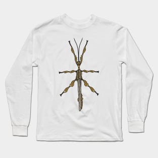 Male Giant prickly stick insect Extatosoma tiaratum Long Sleeve T-Shirt